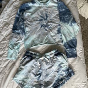 Two piece tie dye set